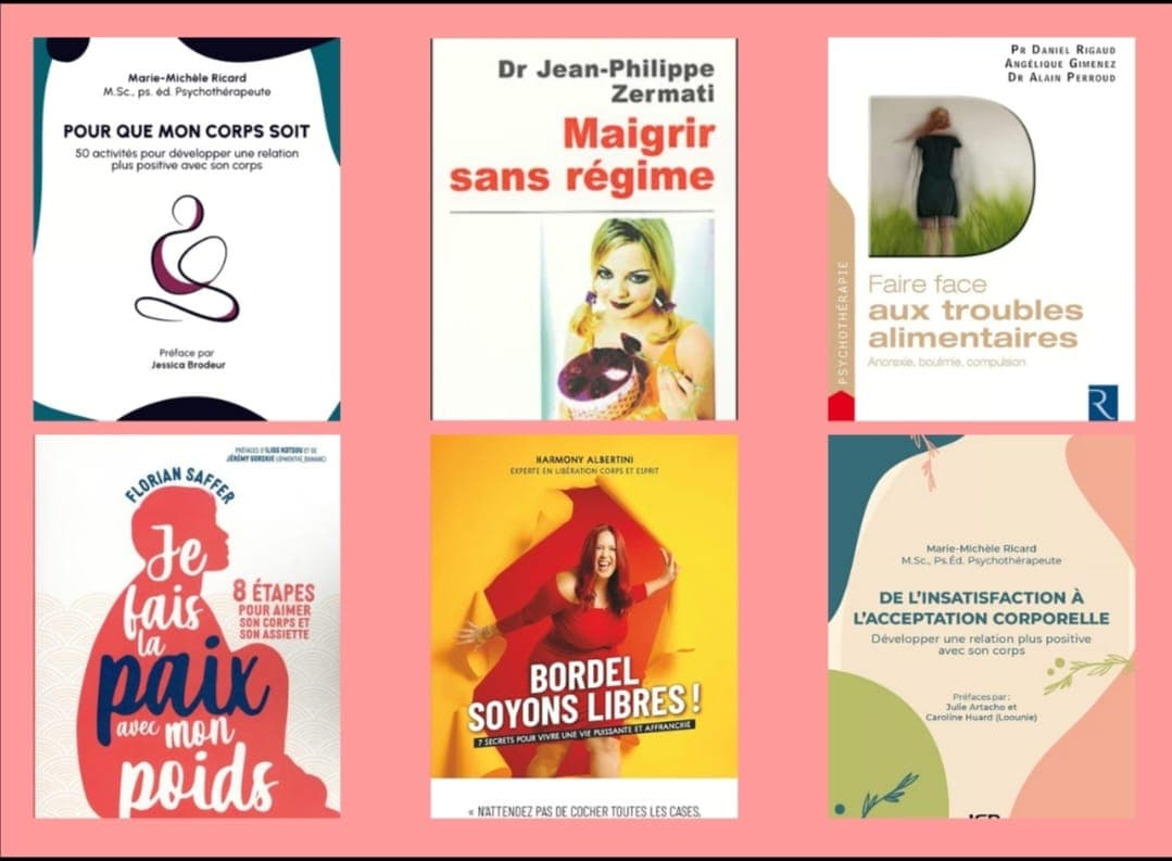 Lectures recommandées sur les troubles alimentaires (TCA)
